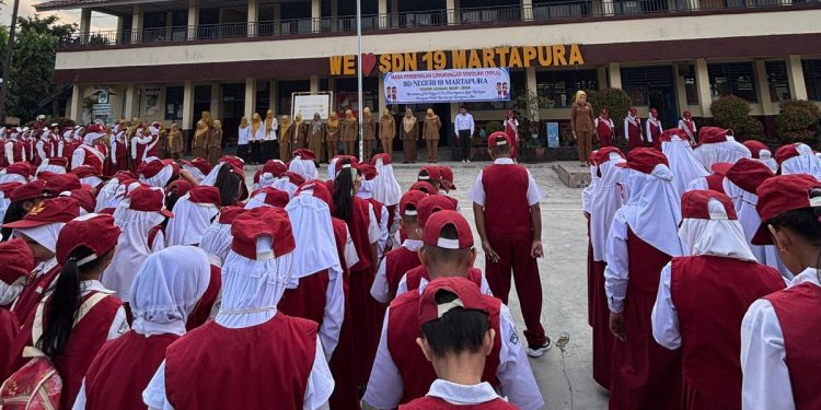 Galakkan Program GATI, SD Negeri 19 Martapura Apresiasi Para Orang Tua