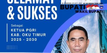 Wakimin Terpilih Jadi Ketua PGRI OKU Timur 2025–2030, Bawa Harapan Baru bagi Guru