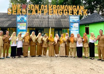 SDN 01 Kromongan Gelar Kampanye Anti-Bullying Lewat Aksi Kreatif