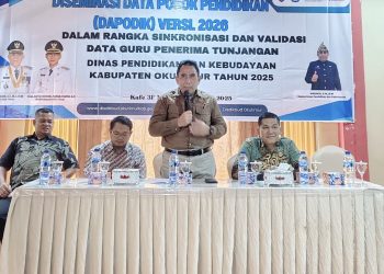 583 Peserta Ikuti Deseminasi Dapodik 2026 di OKU Timur