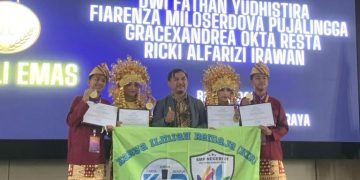 Empat Pelajar SMP OKU Timur Raih Emas di Ajang Sains Nasional ISRC 2025