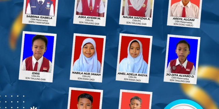 10 Siswa-Siswi OKU Timur Lolos ke Semifinal Olimpiade Sains Nasional 2025