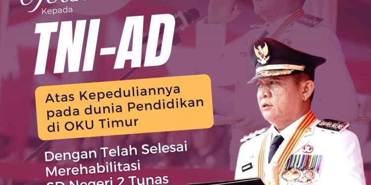 Renovasi SD Negeri 2 Tunas Peracak, Wujud Nyata Kepedulian TNI untuk Pendidikan