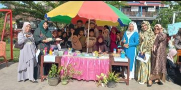 SDN 19 Martapura Didik Siswa dengan Praktik Dagang di Peringatan Maulid Nabi