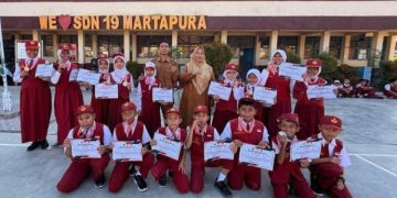 SDN 19 Martapura Raih 16 Medali Karate